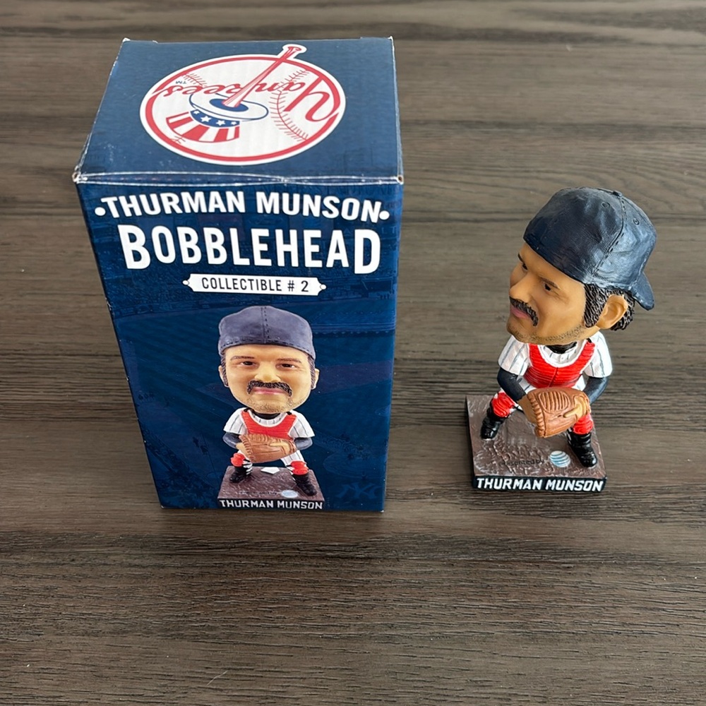 2015 Thurman Munson NY Yankees Limited-Edition Collectible Bobblehead NIB